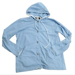 💥50% sale💥Sag Harbor blue button down hoodie XS #b207
